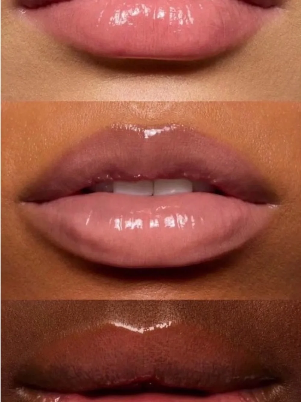 TRULY Soft Serve Luxury Lip Oil — Pink with Gold Cap